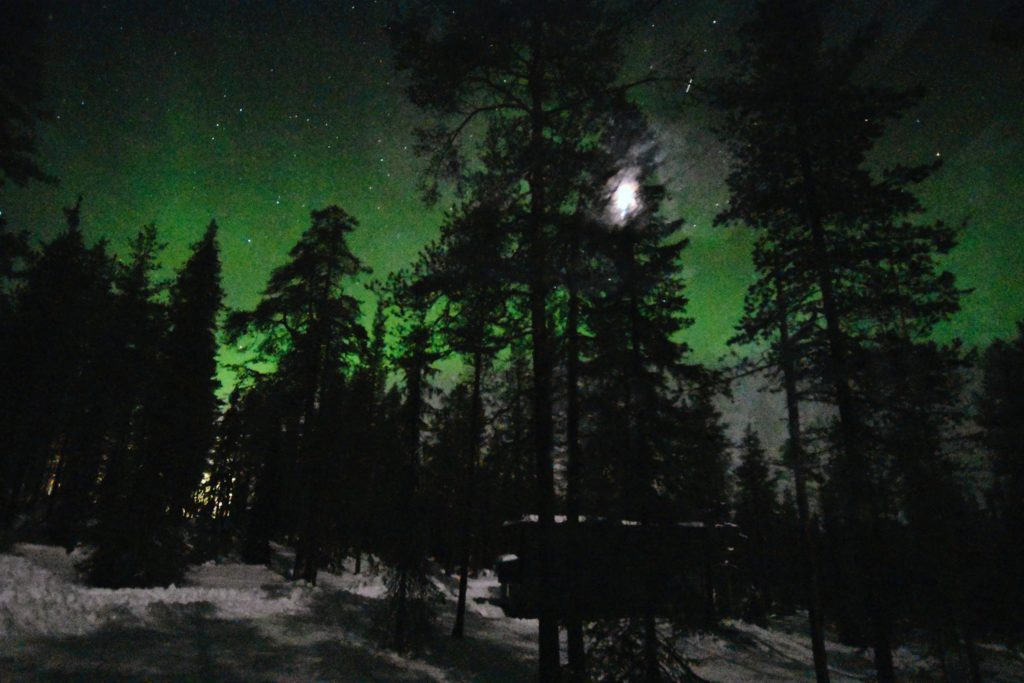 arctic skylight lodge yllas finland