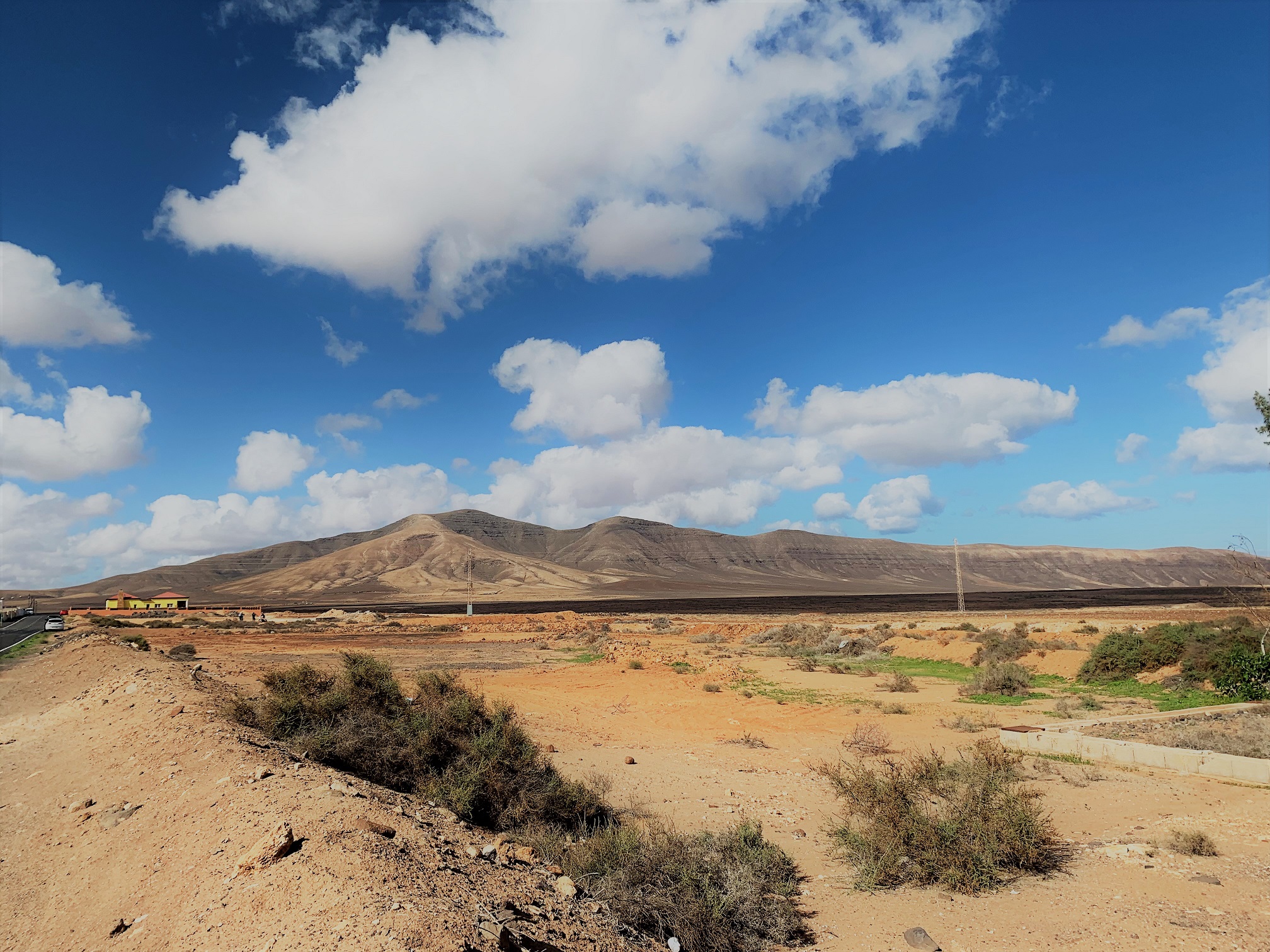 volcanic scenery from Fuerteventura