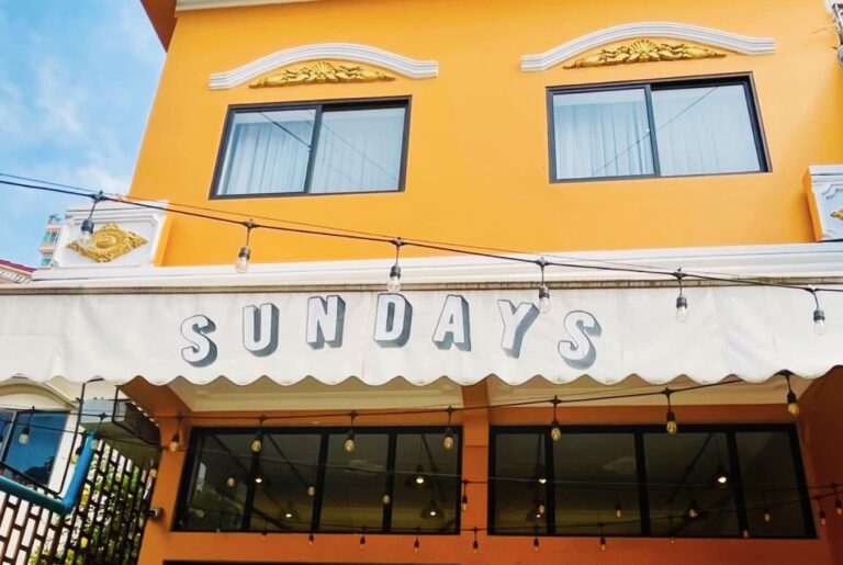 Sundays vegan hotel Cambodia